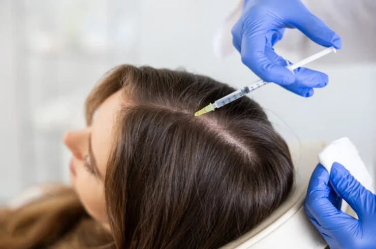 PRP hair treatment for hair loss at Cosmoweave Jammu